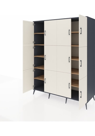 Kronos Gardrop 10 Raflı 12 Kapaklı 176x59x221 Antrasit-aytaşı/çam Aytaşı/çam Kronos Gardrop 10 Raflı 12 Kapaklı 176x59x221 Antrasit-aytaşı/çam Aytaşı/çam