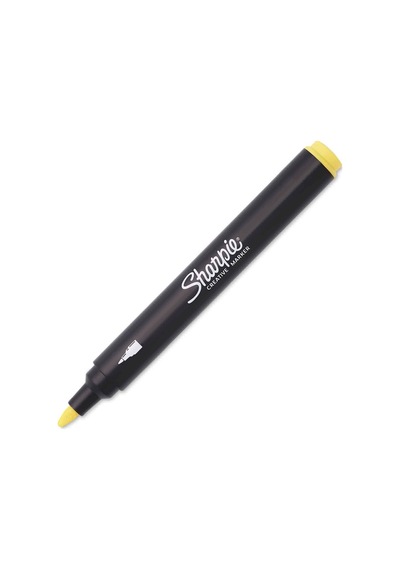 Sharpie Akrilik Markör Yuvarlak Uç Sarı 2218063 Diğer