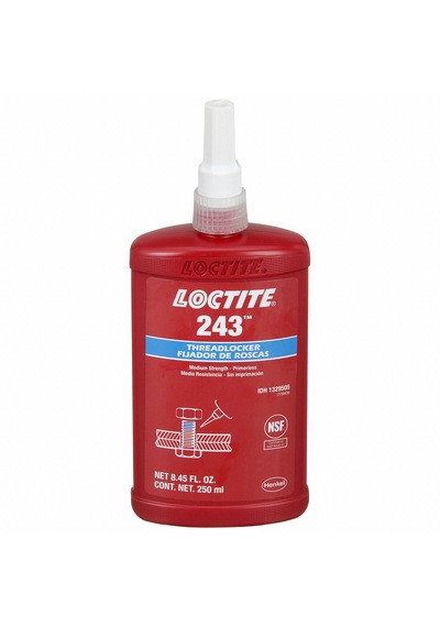 Loctite 243 Orta Mukavemetli Civata / Vida Sabitleyici 250ml