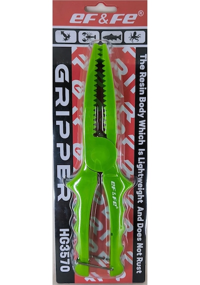 Effe Hg357 Balık Tutma Maşası 20cm Gripper Yeşil