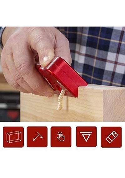 Terazili Köşe Omuz Rende Ayarlanabilir Derinlikli Ahşap Pah Rendesi Rox Wood 0104