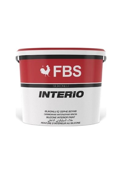 Fbs İnterio Silikonlu İç Cephe Boyası 10 Kg Beyaz