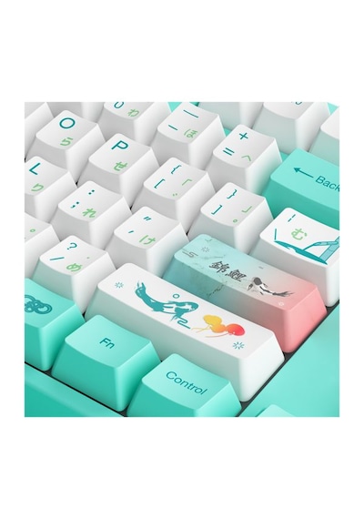 Akko 5087S Qmk Monet S Pond TKL RGB Hotswap Mekanik Oyuncu Klavye