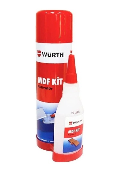 Würth Mdf Kit Aktivatör Hızlı Yapıştırıcı 100 Ml+500 Ml 0892100444028 24