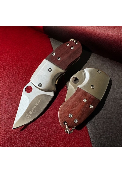 Browning Mini Cep Kamp Çakı Kahverengi