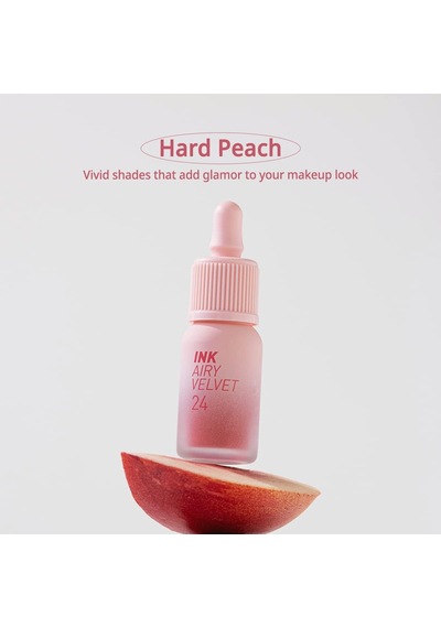 Uzun Süre Kalıcı Ve Hafif Formüllü, Kadife Bitişli Tint Ink Airy Velvet 22 Center Peach