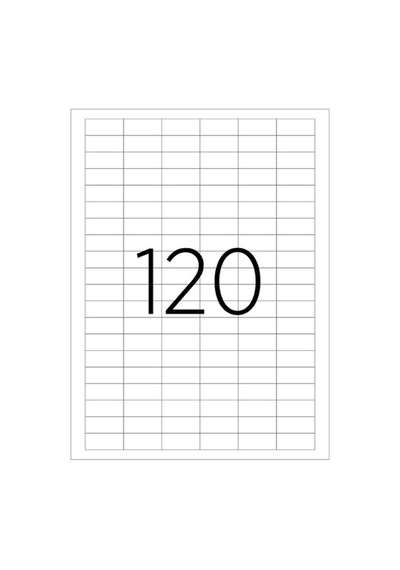Tanex Tw-2120 A4 31 X 14 MM 100'lü Beyaz Lazer Yazıcı Etiketi