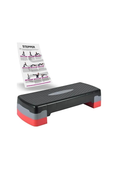 Delta - Step Tahtası - İki Kademeli Step & Fitness & Egzersiz Ale