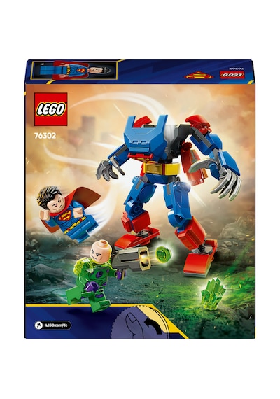 LEGO® DC Superman™ Robotu, Lex Luthor™’a Karşı 76302 - 6 Yaş ve Üzeri Süper Kahraman Sevenler için Yaratıcı Oyuncak Yapım Seti (120 Parça) LEGO® DC Superman™ Robotu, Lex Luthor™’a Karşı 76302 - 6 Yaş ve Üzeri Süper Kahraman Sevenler için Yaratıcı Oyuncak Yapım Seti (120 Parça)