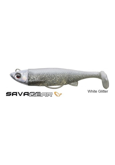 Savage Gear 3D Tpe Minnow 10Cm 23G Suni Yem White Glitter (532648618)
