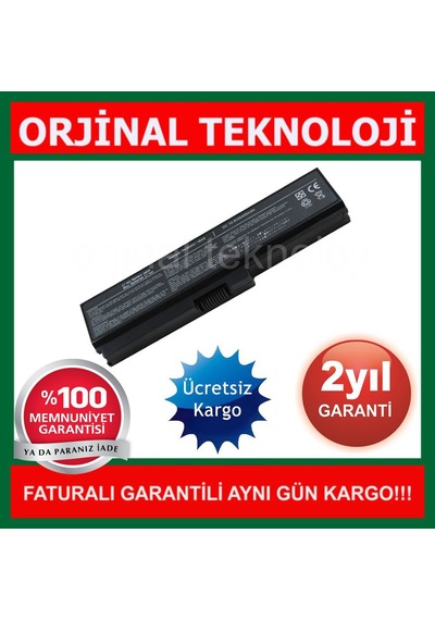 Teknoloji Toshiba Uyumlu Pa3817U-1Brs C650. C650D. C655. C660. C660D Batarya Pil