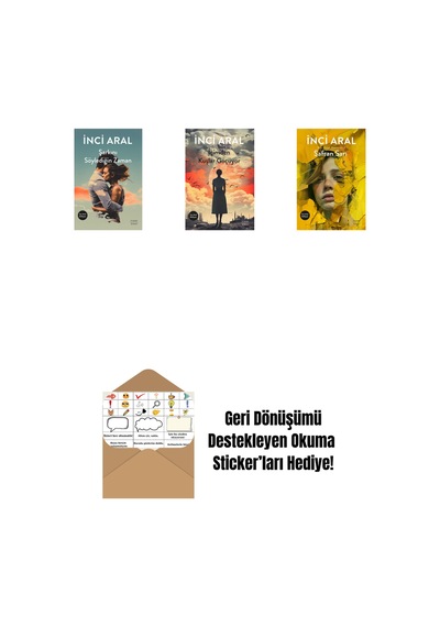 Şarkını Söylediğin Zaman + İçimden Kuşlar Göçüyor + Safran Sarı + Okuma Sticker'ları