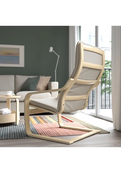 Ikea Bej Rahat Berjer Koltuk - Sallanan Koltuk