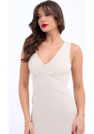 Etiler Collection 7124 Elbise-bej