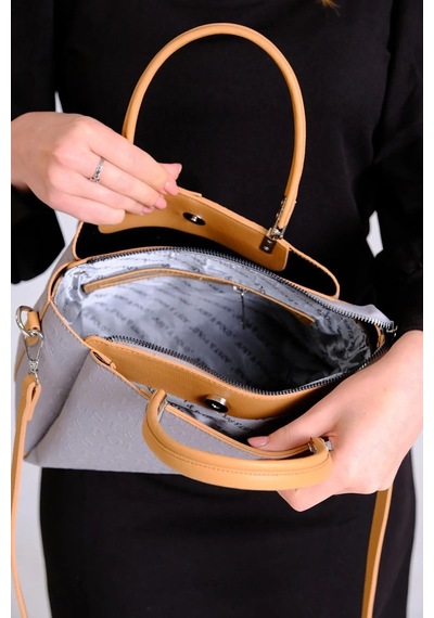 Just Polo Kadın Çantası 440113mh Gri Camel