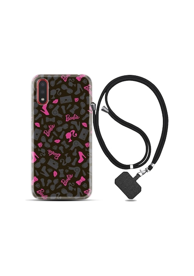 Samsung Uyumlu Galaxy A02 Kılıf Ipli Askılı Barbie And Shoes 1413