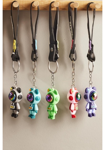 Perotti 16067 Cattolo Mavi Astronot Metal Anahtarlık