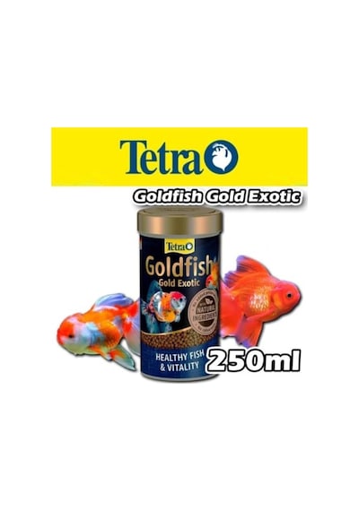 Ayrex Tetra Goldfish Exotic Japon Balık Yemi 250ml 80gr