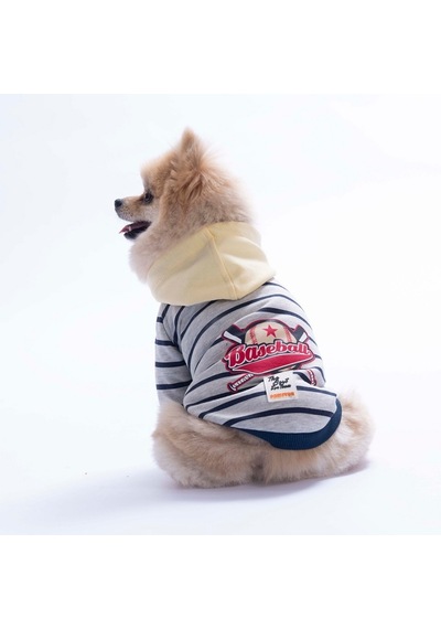 Sarı Seattle Pitch Köpek Hoodie Köpek Sweat Köpek Kıyafeti Kedi Kıyafeti