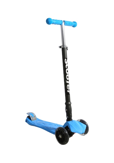 Xslide Işıklı Tekerlekli Scooter-mavi