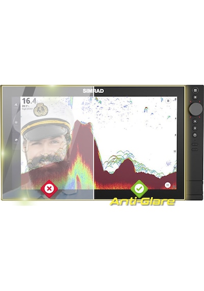 Simrad Nss 4 16 Inch Chartplotter Fishfinder - Ipg Anti-glare Yansıma Önleyici Mat Ekran Koruyucu