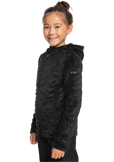 Roxy Roxy Kız Çocuk Polar Ceket Igloo Girl Siyah Kvj0 Siyah