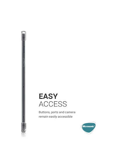Microsonic Samsung Uyumlu Galaxy Tab S7 Plus T970 Kılıf Shock Absorbing