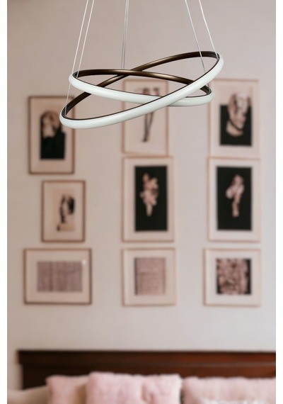 Rings Modern Tasarım Kahverengi - Yatak Odası - Salon - Çocuk... Kahverengi