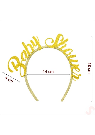Baby Shower Taç - Altın Sarı