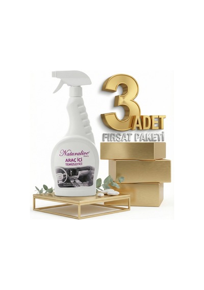 Naturalive Araç İçi Temizleyici 3x500 Ml