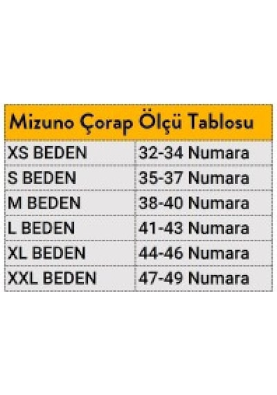 Mizuno Training Mid 3p Unisex Çorap Beyaz/siyah Çok Renkli