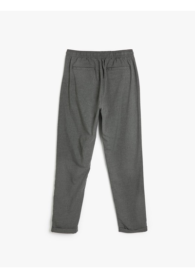 Koton Viskon Karışımlı Beli Bağcıklı Chino Cep Detaylı Eşofman Pantolon Antrasit 5wam40072hw Antrasit Koton Viskon Karışımlı Beli Bağcıklı Chino Cep Detaylı Eşofman Pantolon Antrasit 5wam40072hw Antrasit