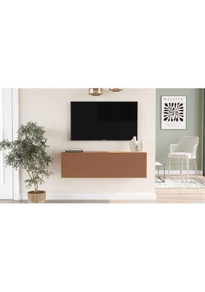 Aven Tv Ünitesi Tv Sehpası Kapaklı 100cm Çam Ave12-a Atlantik Çam