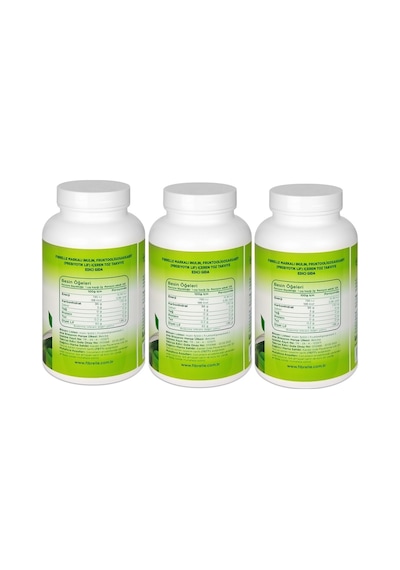 Fibrelle İnülin Fos Prebiyotik Lif 250g Hindibağ 3 Adet