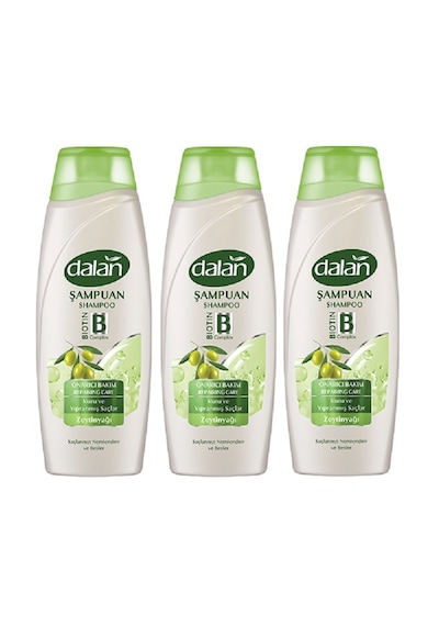 Dalan Şampuan Zeytinyağlı Onarıcı Bakım 450 Ml X 3 Adet
