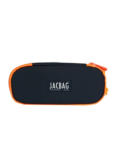 Jacbag Oval Xl Kalem Kutusu Oval Xl-siyah-turuncu renkli