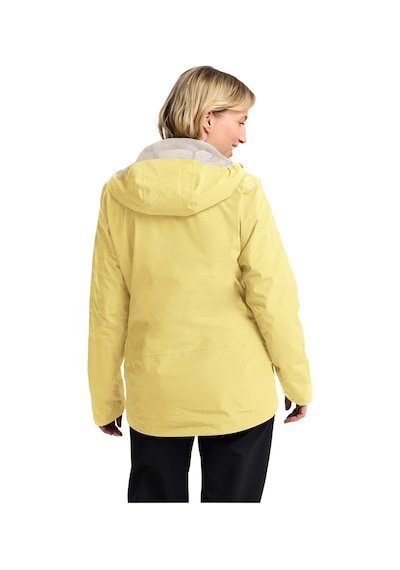 Jack Wolfskın Jack Wolfskin Moonrise 3in1 Kadın Sarı Outdoor Ceketi M0064 Sarı