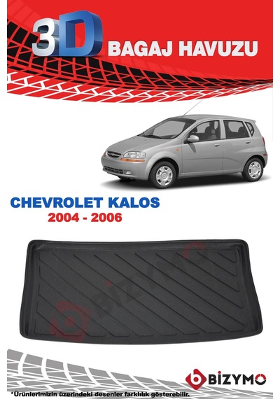 Chevrolet Kalos Hb 2004-2006 3D Bagaj Havuzu Bizymo Chevrolet Kalos Hb 2004-2006 3D Bagaj Havuzu Bizymo