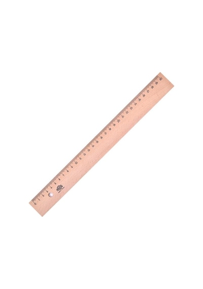 Hatas 0035 Tahta Cetvel 30 CM Ahşap