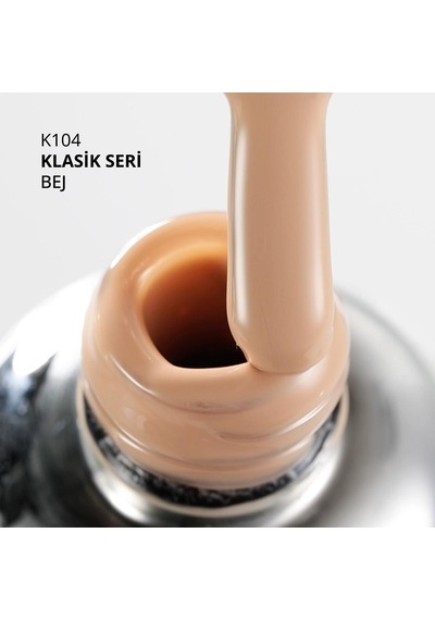 Kalıcı Oje K104, Bej, 10 Ml