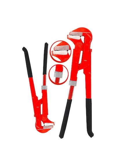Alaşımlı Çelik Pvc Kaplama Ergonomik Sap Maşalı Boru Anahtarı 1''
