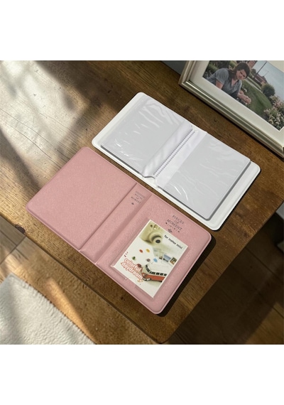 Fujıfilm İnstax Mini12 Fotoğraf Albümü 48+1 Fotoğraf Kapasiteli İnstax 6x9 Binder Kpop İthal Deluxe