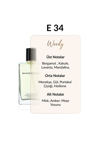 David Walker Givert E34 Erkek Parfüm EDP 50 ML