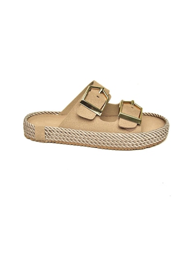 Fox Shoes U596030202 Vizon Süet Kadın Terlik Vizon-süet Vizon