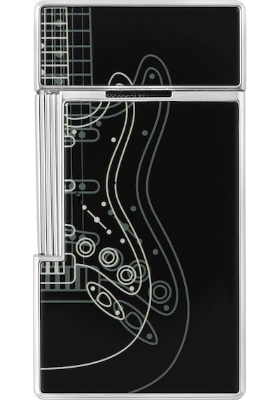 S.t. Dupont Biggy Fender Siyah Çakmak 025025