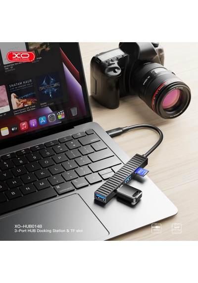 Usb-c Type-c Çıkışlı 3 Port Usb-a Ve Sd/tf Kart Okuyucu Çoklayıcı Hub Dönüştürücü
