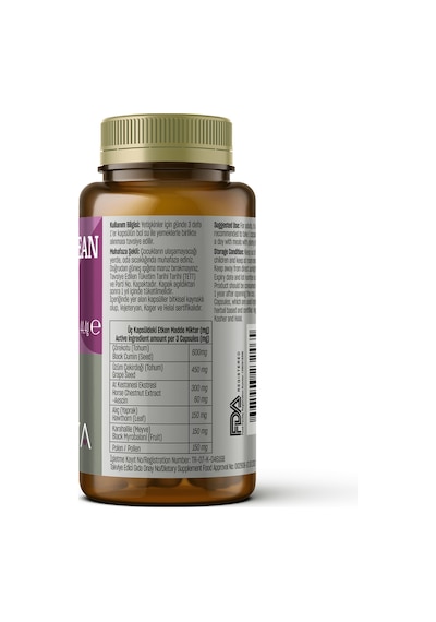 Talya Hemoclean Bitkisel Karışım İçeren Takviye Edici Gıda 60 Kapsül 