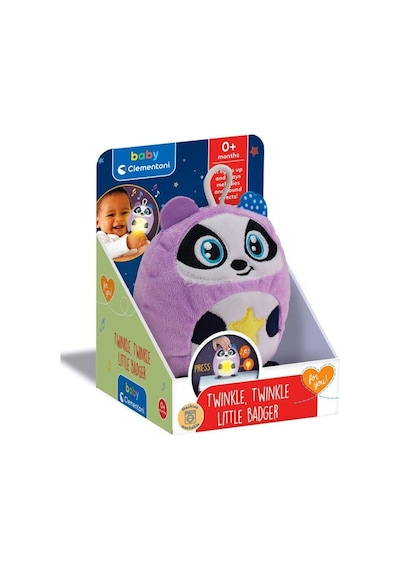 17556 Baby Clementoni - Minik Porsuk Beyaz