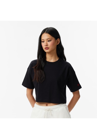 Unıted4 Regular Fit Kadın Siyah T-shirt Bsc-lady