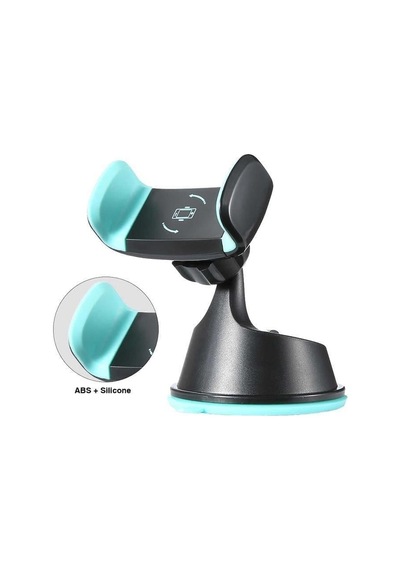 Vantuzlu Telefon Tutucu - 360 Ayarlanabilir Araç Ve Masa Kullanımı Powermaster 7808 Teknik Durak